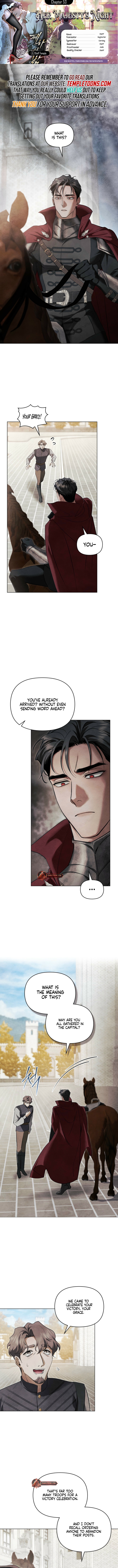 Her Majesty’s Night Chapter 53 page 1 - 
