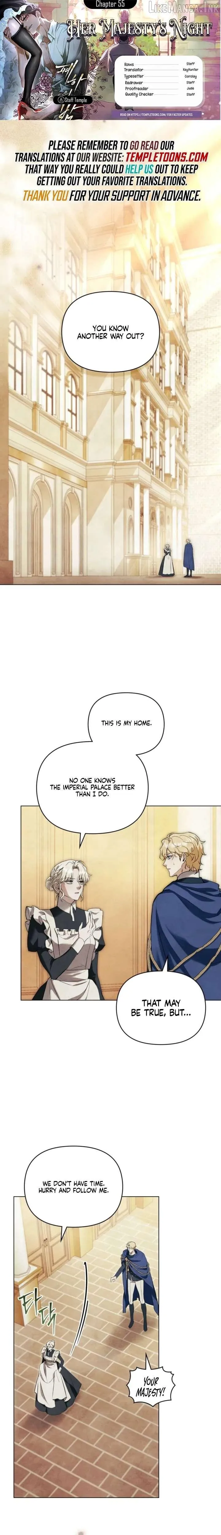 Her Majesty’s Night Chapter 56 page 1 - 