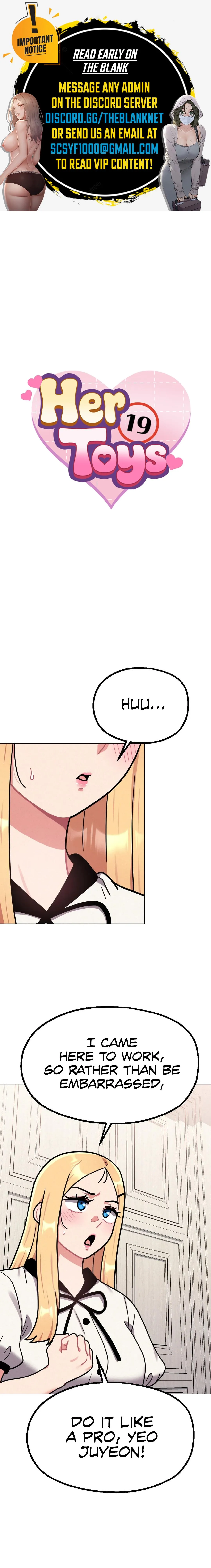 Her Toys Chapter 12 page 1 - 