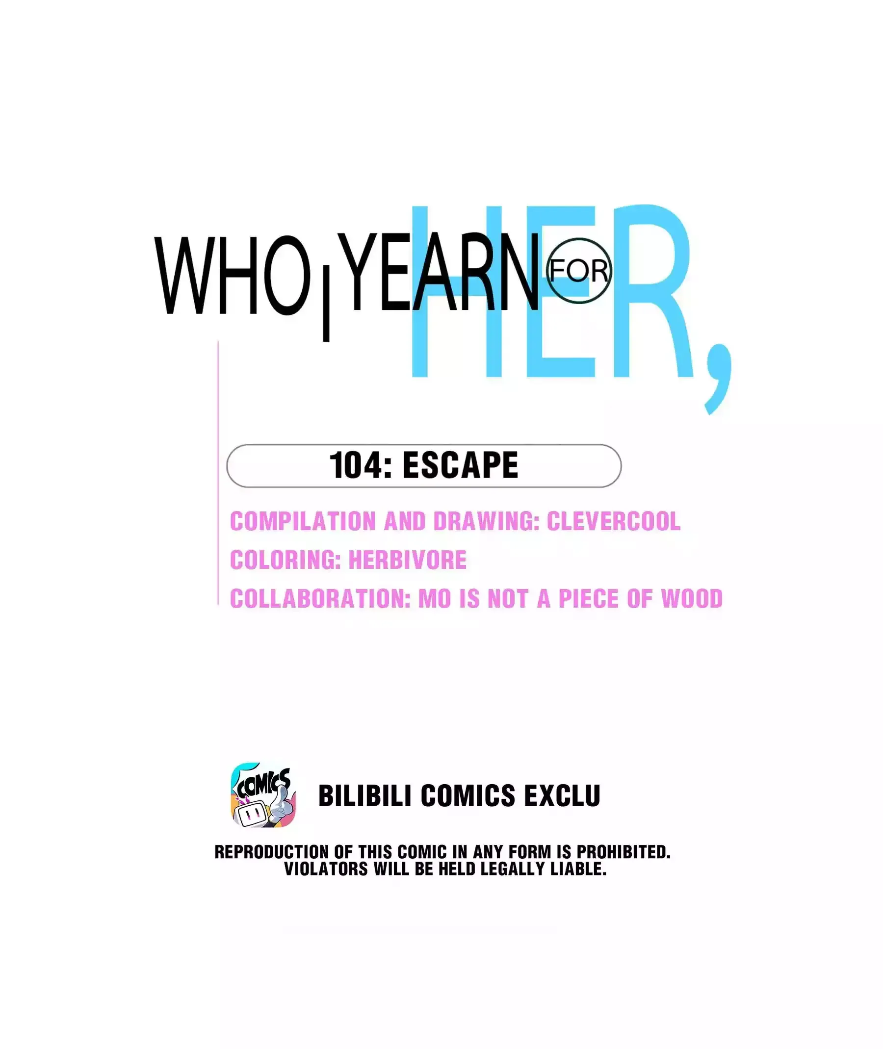 Her, Who I Yearn For Chapter 104 page 1 - 