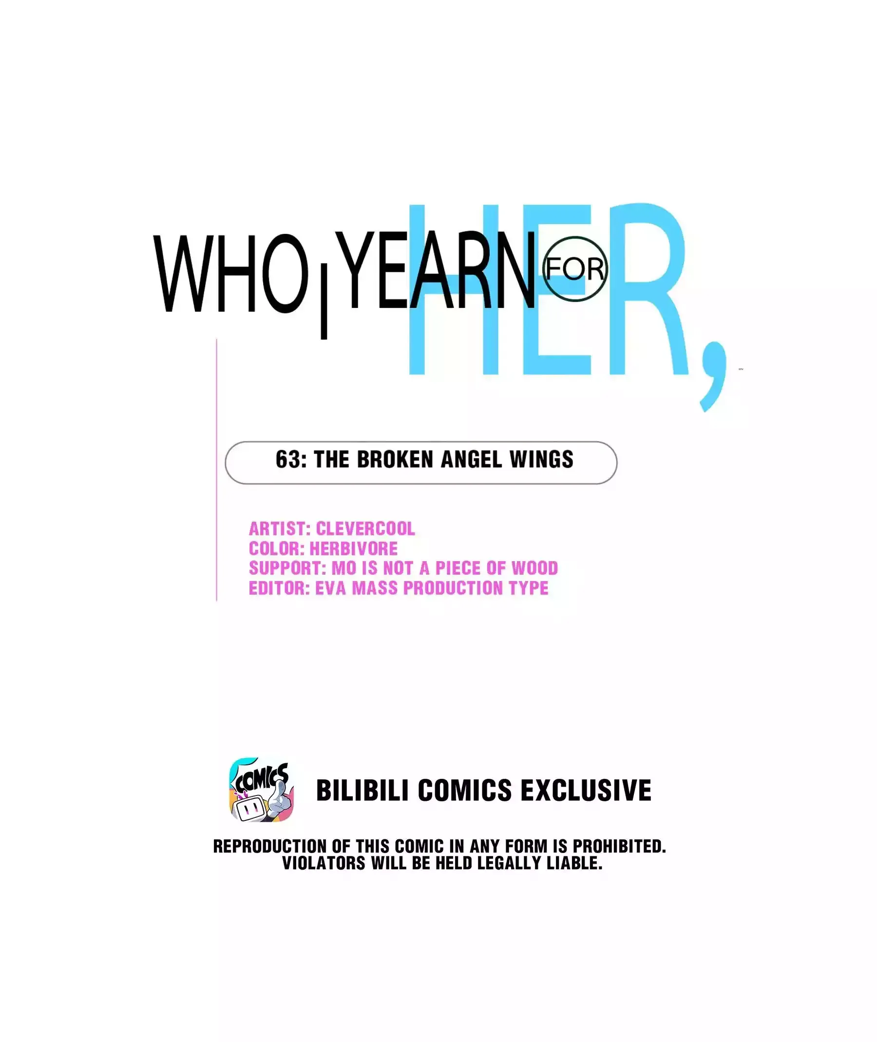 Her, Who I Yearn For Chapter 63 page 1 - 