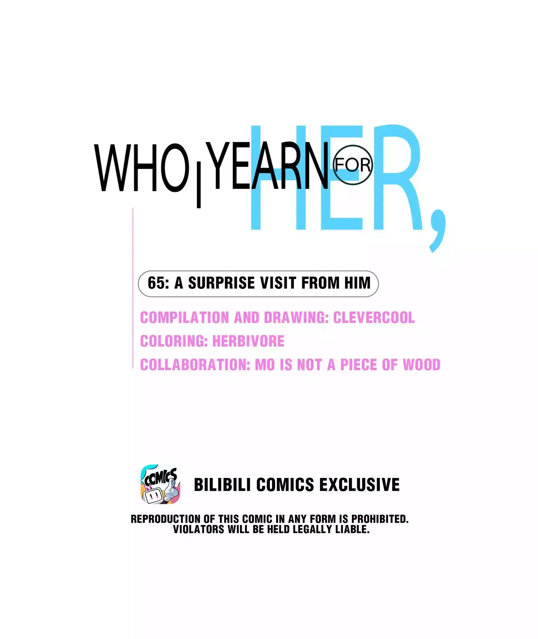 Her, Who I Yearn For Chapter 65 page 1 - 