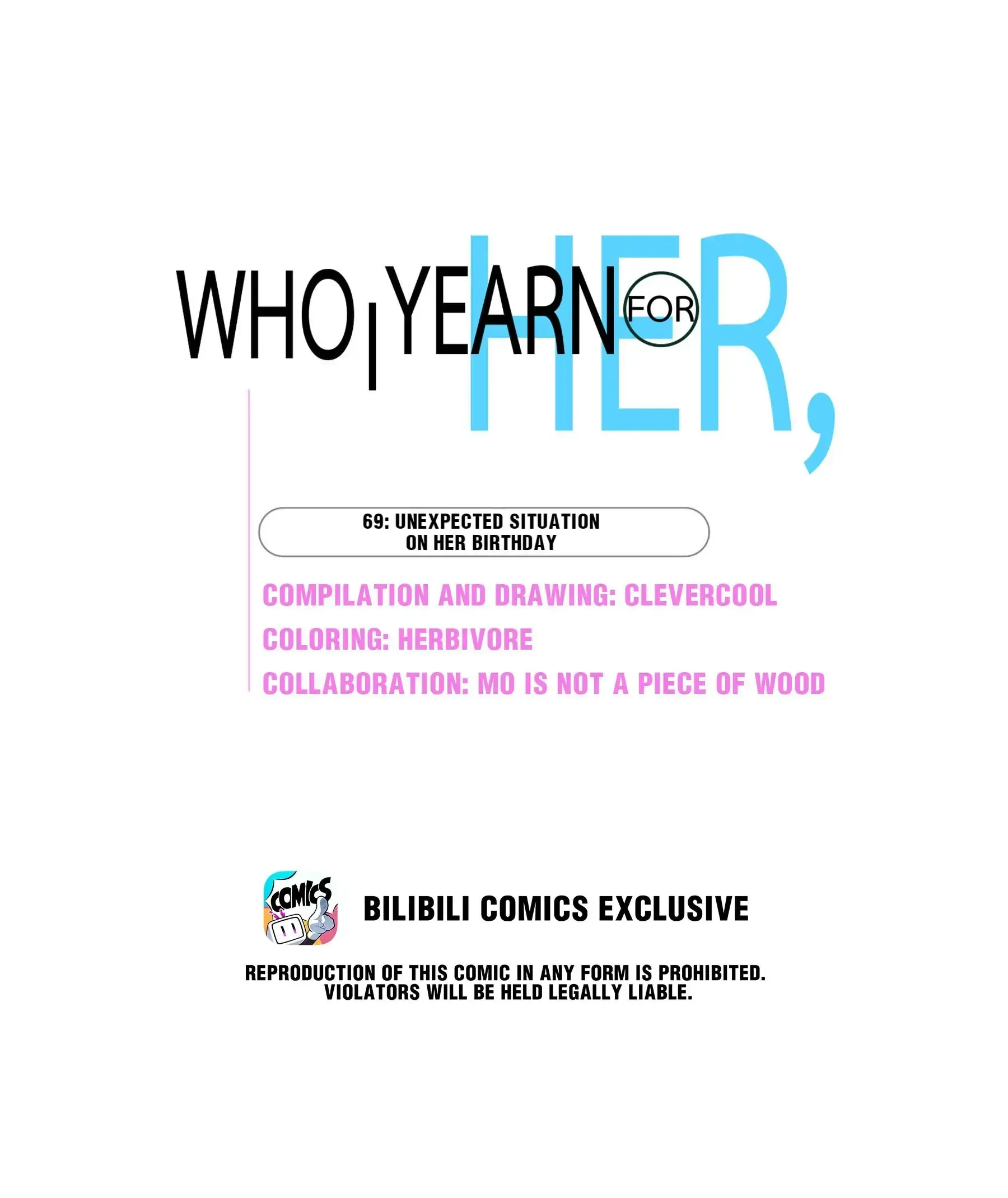 Her, Who I Yearn For Chapter 69 page 1 - 