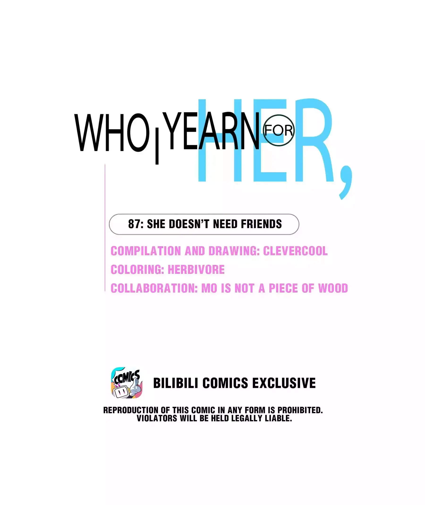 Her, Who I Yearn For Chapter 88 page 1 - 
