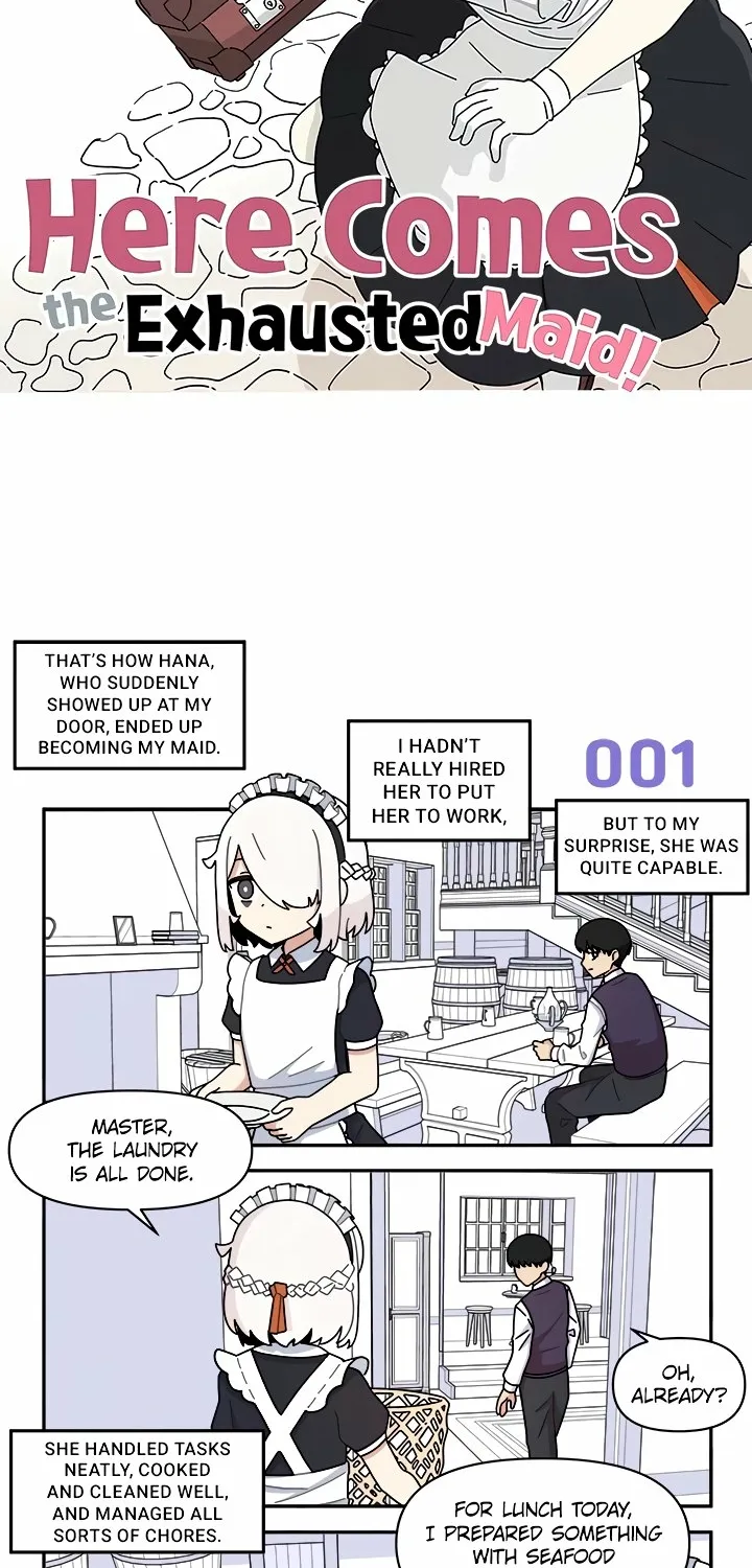 Here Comes the Exhausted Maid! Chapter 1 page 21 - 