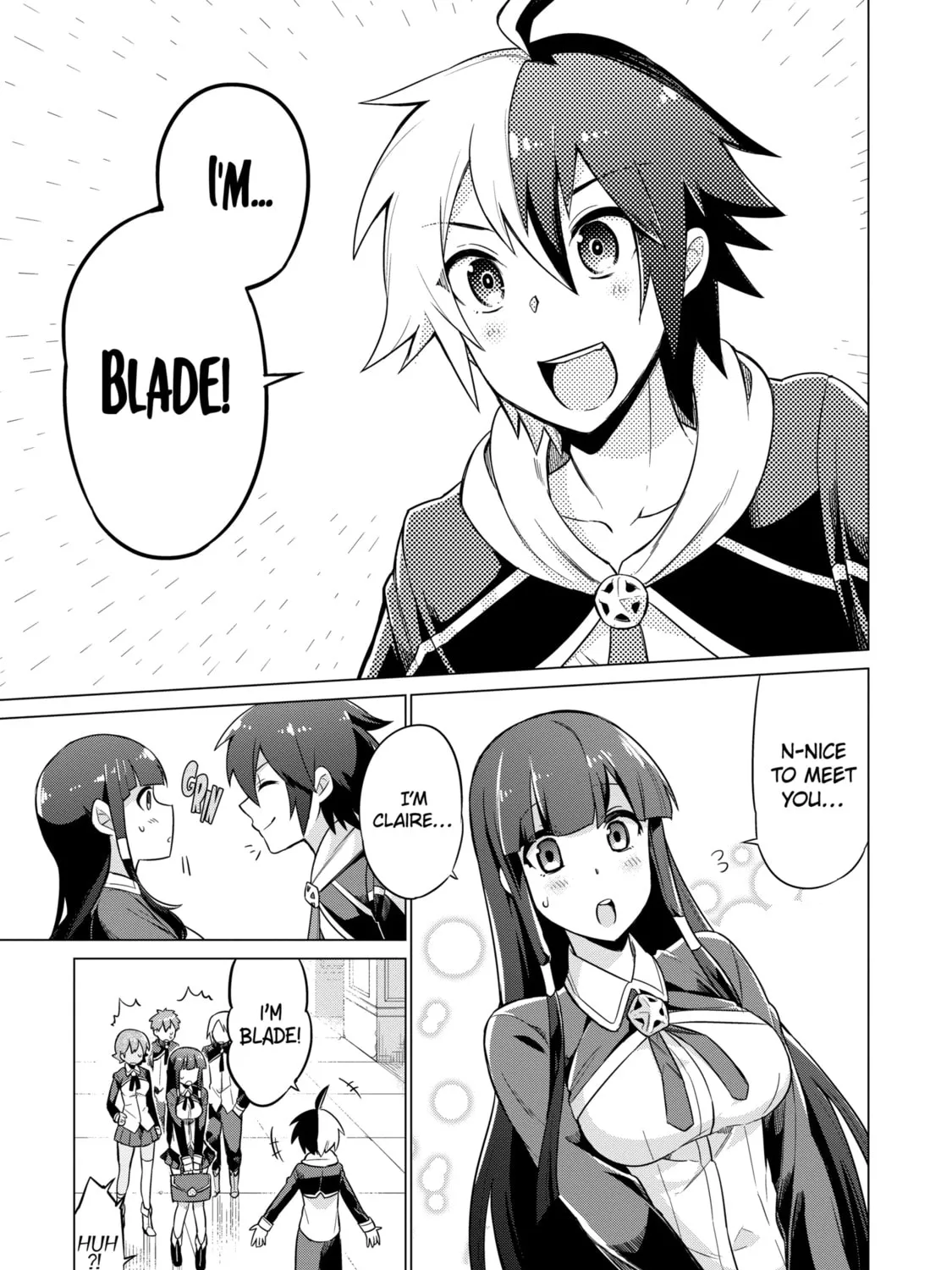Hero Classroom Chapter 1.1 page 12 - 