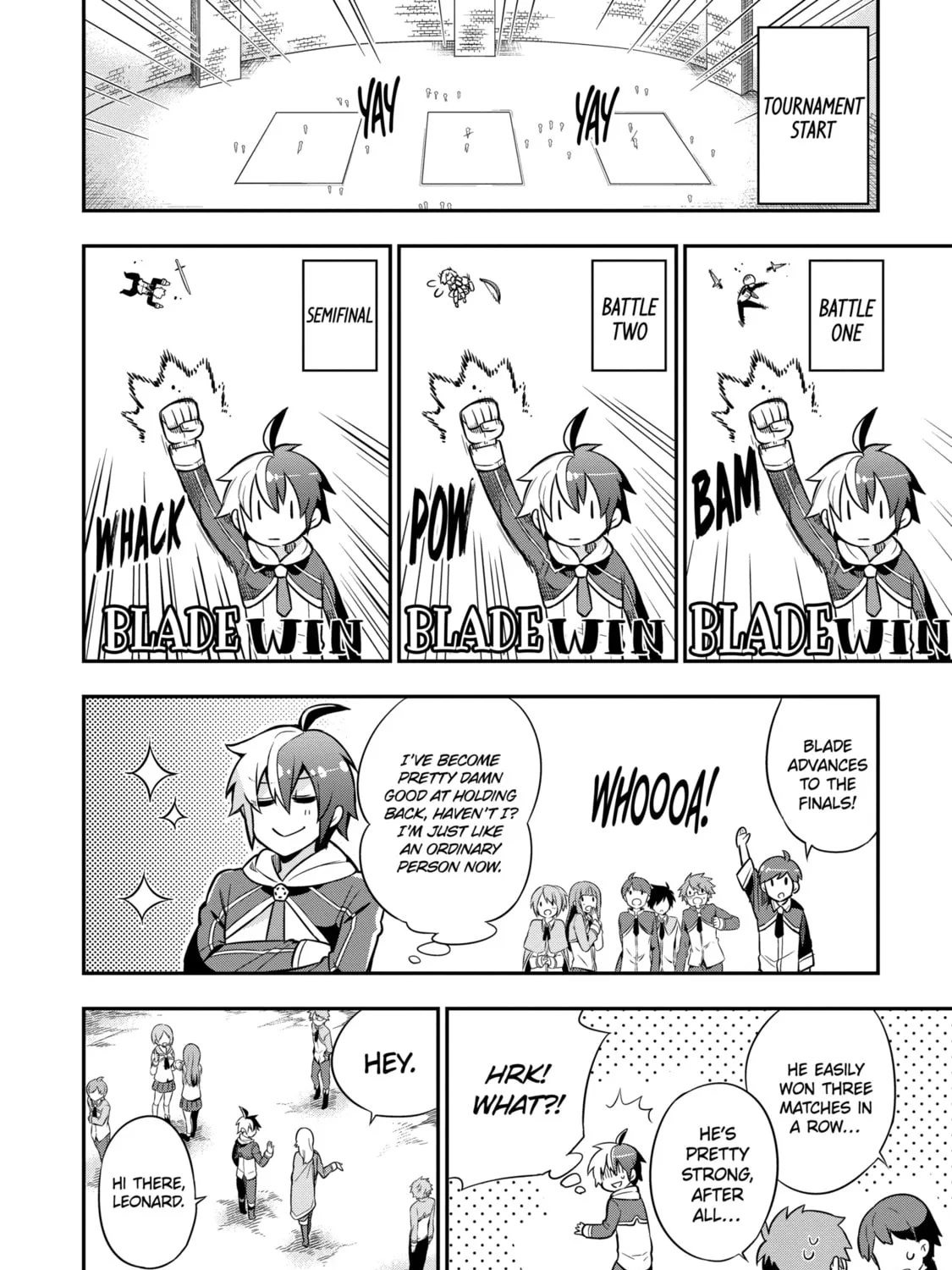 Hero Classroom Chapter 1.2 page 33 - 