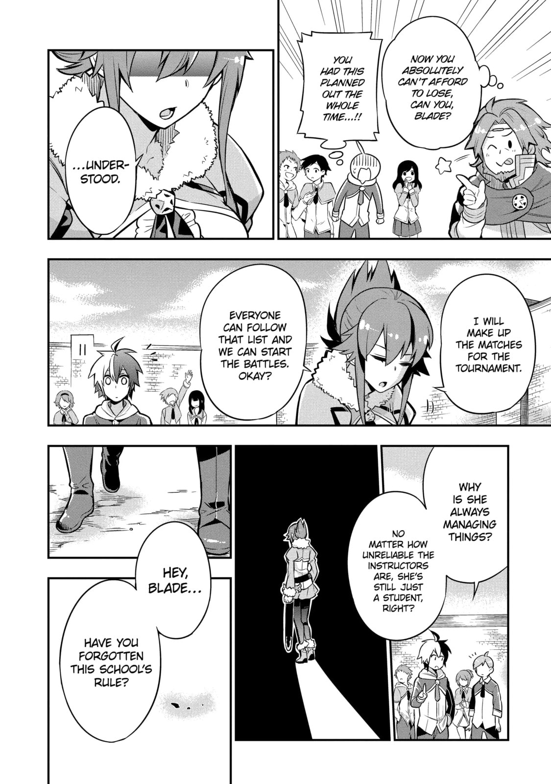 Hero Classroom Chapter 1.4 page 4 - 