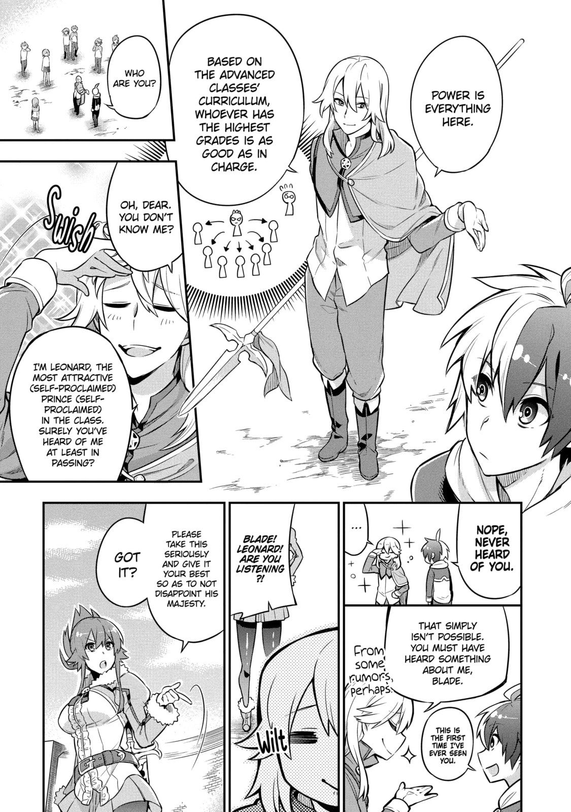Hero Classroom Chapter 1.4 page 5 - 