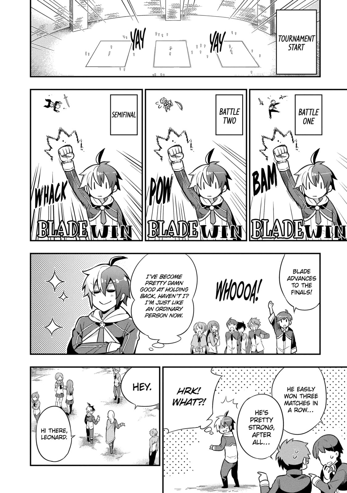 Hero Classroom Chapter 1.4 page 6 - 