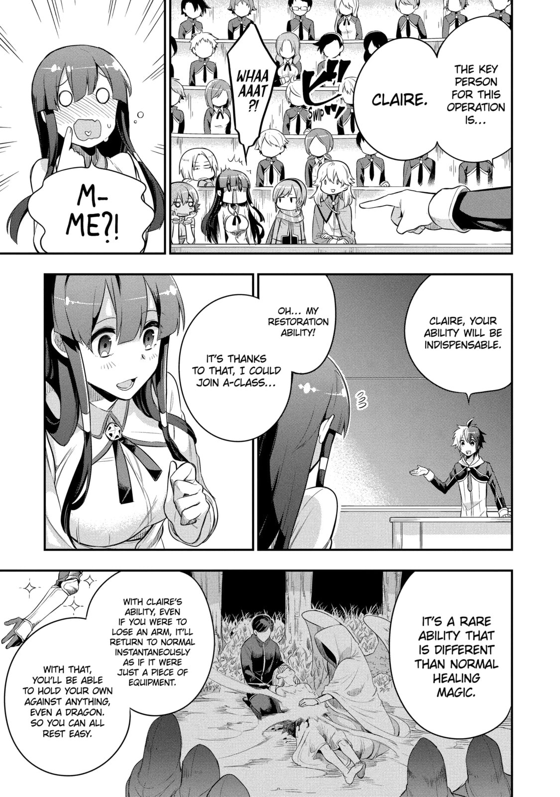 Hero Classroom Chapter 3.5 page 15 - 