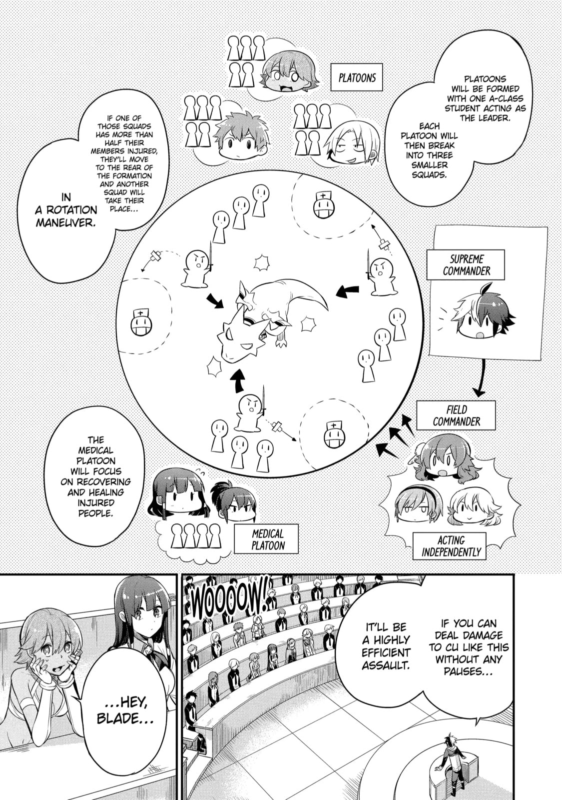 Hero Classroom Chapter 3.5 page 17 - 