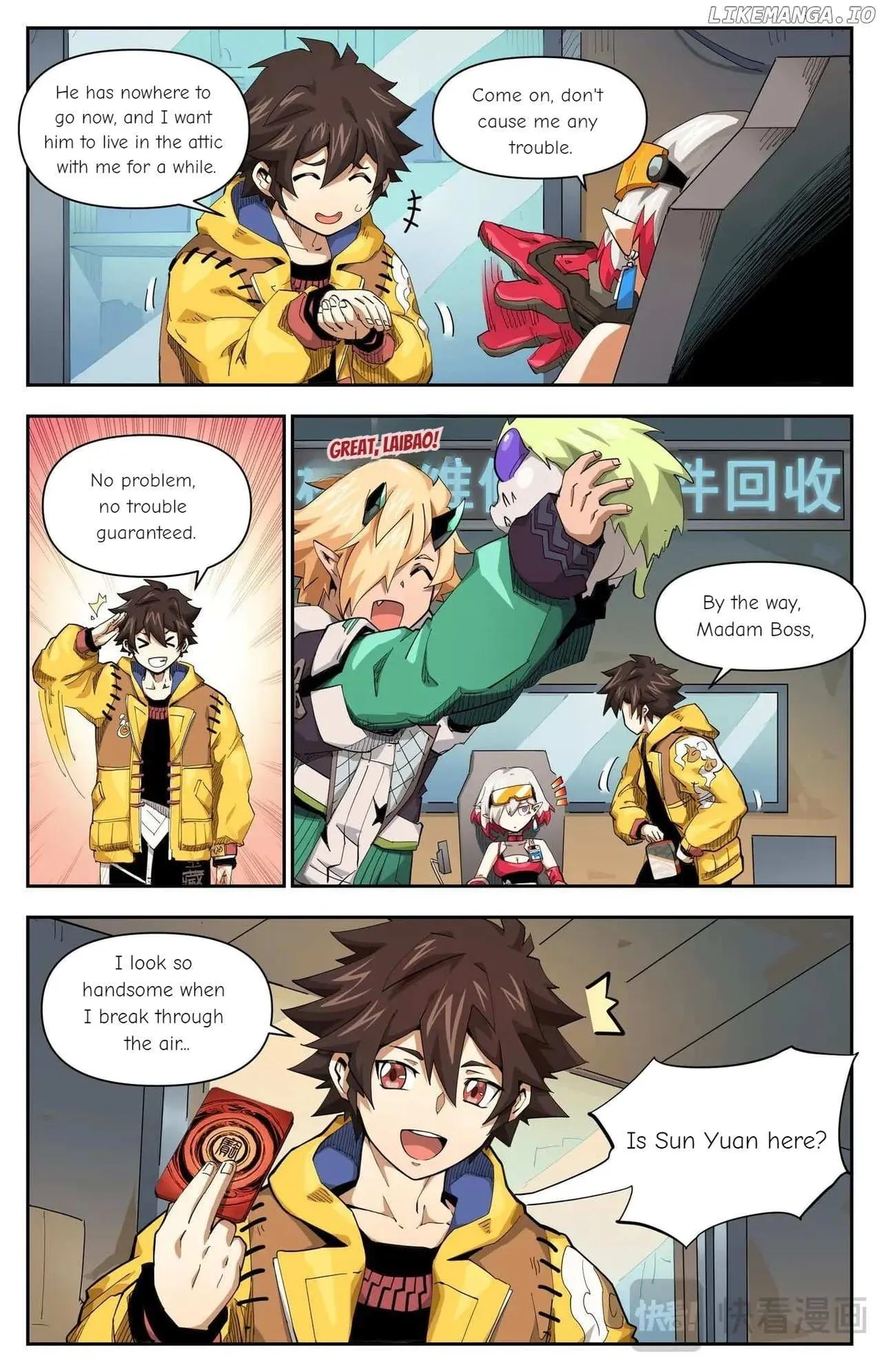 Hero Contest Pokong Chapter 45 page 3 - 
