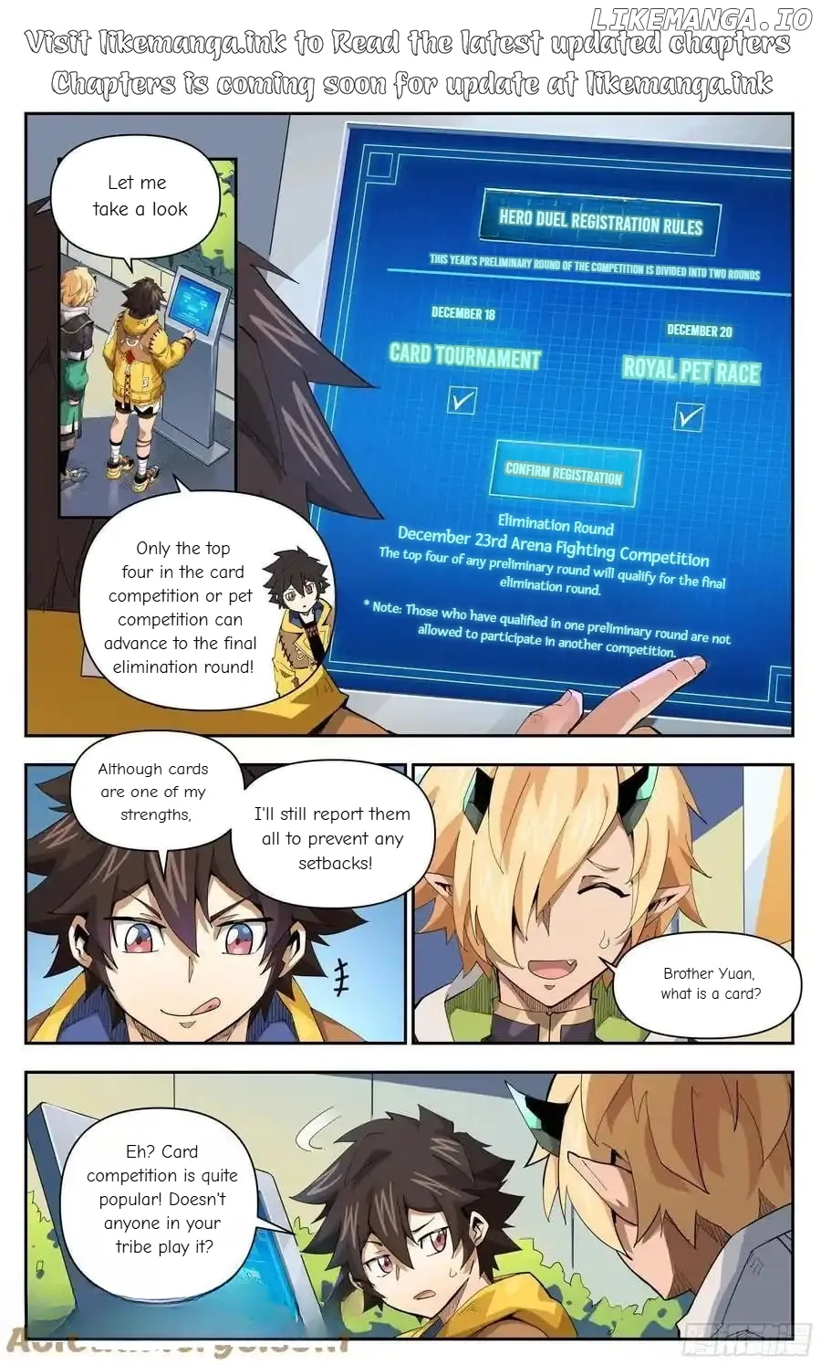 Hero Contest Pokong Chapter 52 page 1 - 