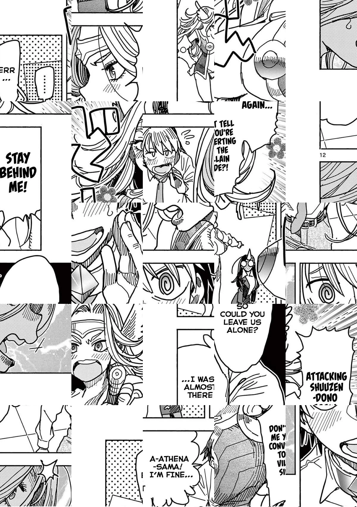 Hero Girl × Healer Boy: Touch or Death Chapter 21 page 12 - 