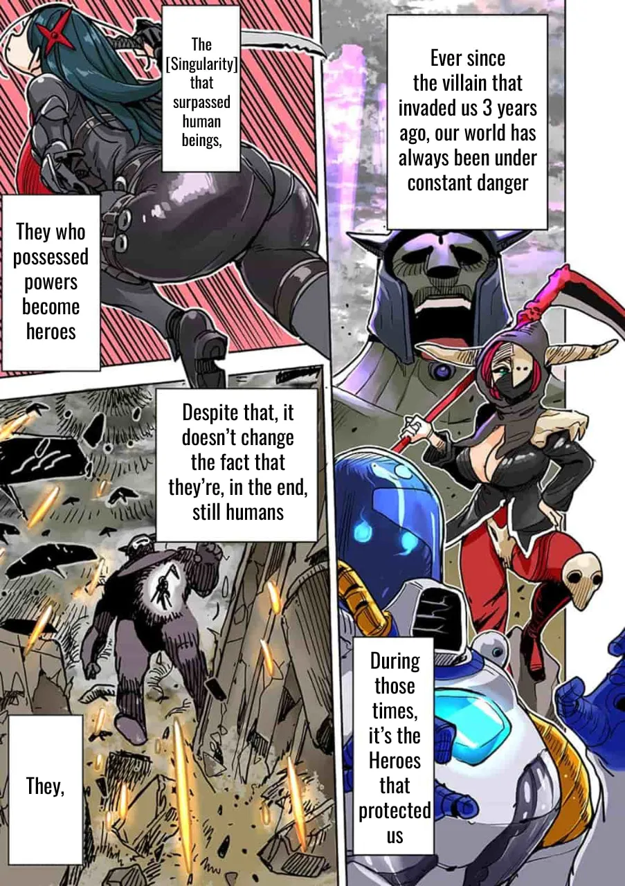 Hero Girl × Healer Boy: Touch or Death Chapter 1 page 2 - 