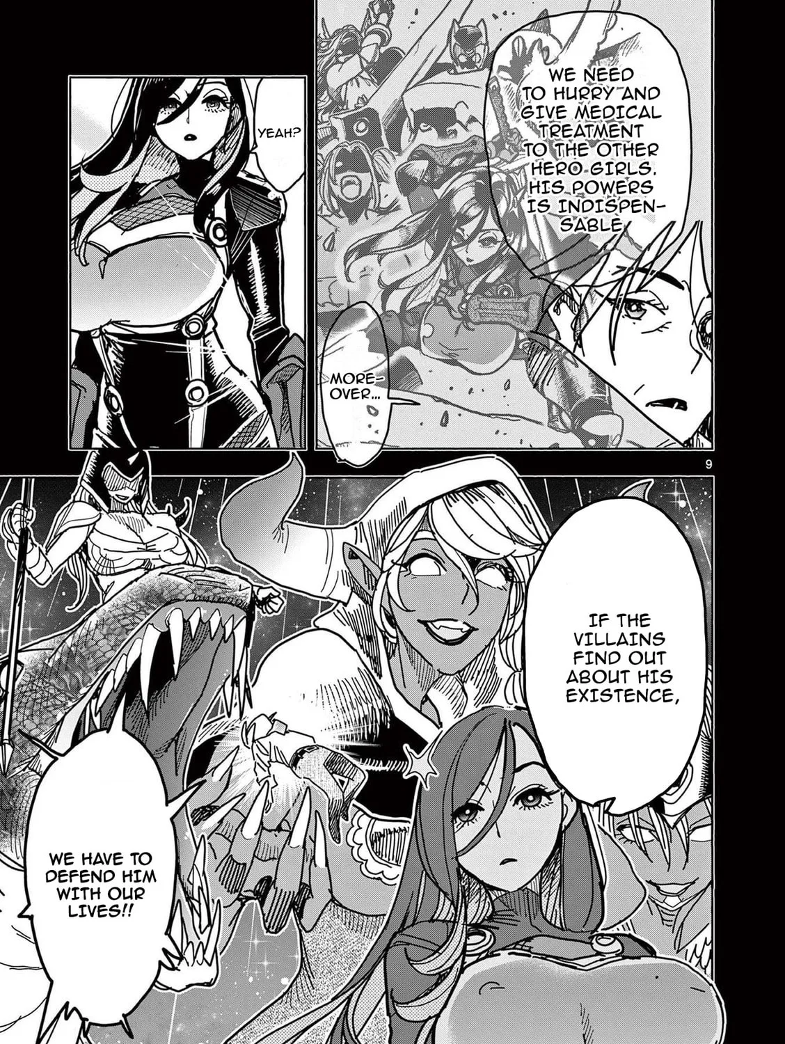 Hero Girl × Healer Boy: Touch or Death Chapter 10 page 19 - 