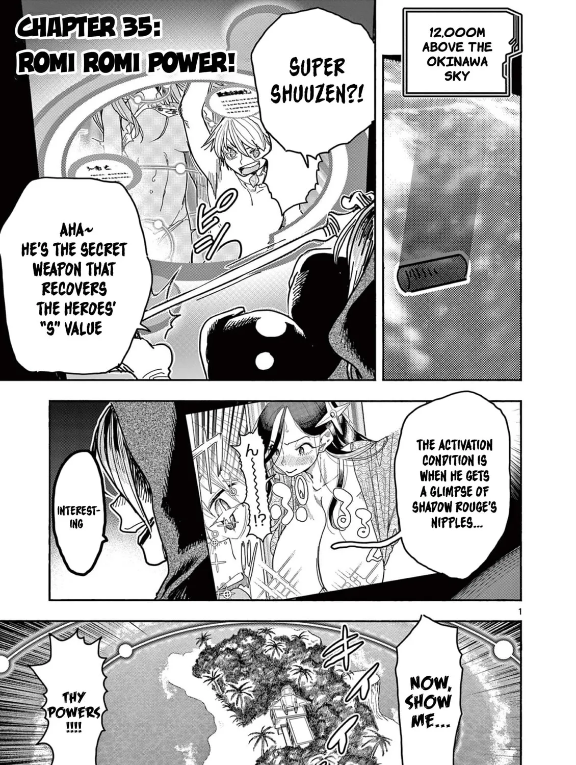 Hero Girl × Healer Boy: Touch or Death Chapter 35 page 1 - 