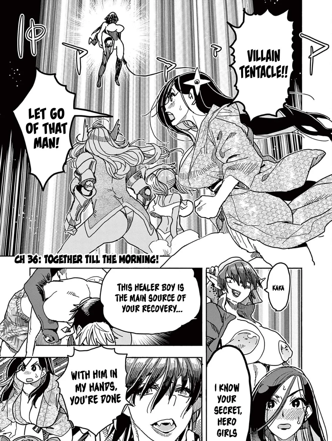 Hero Girl × Healer Boy: Touch or Death Chapter 36 page 1 - 