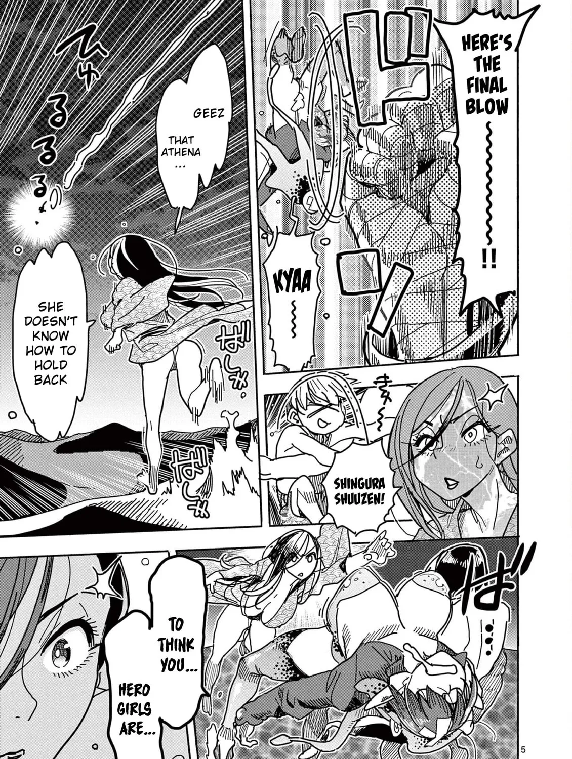 Hero Girl × Healer Boy: Touch or Death Chapter 36 page 9 - 