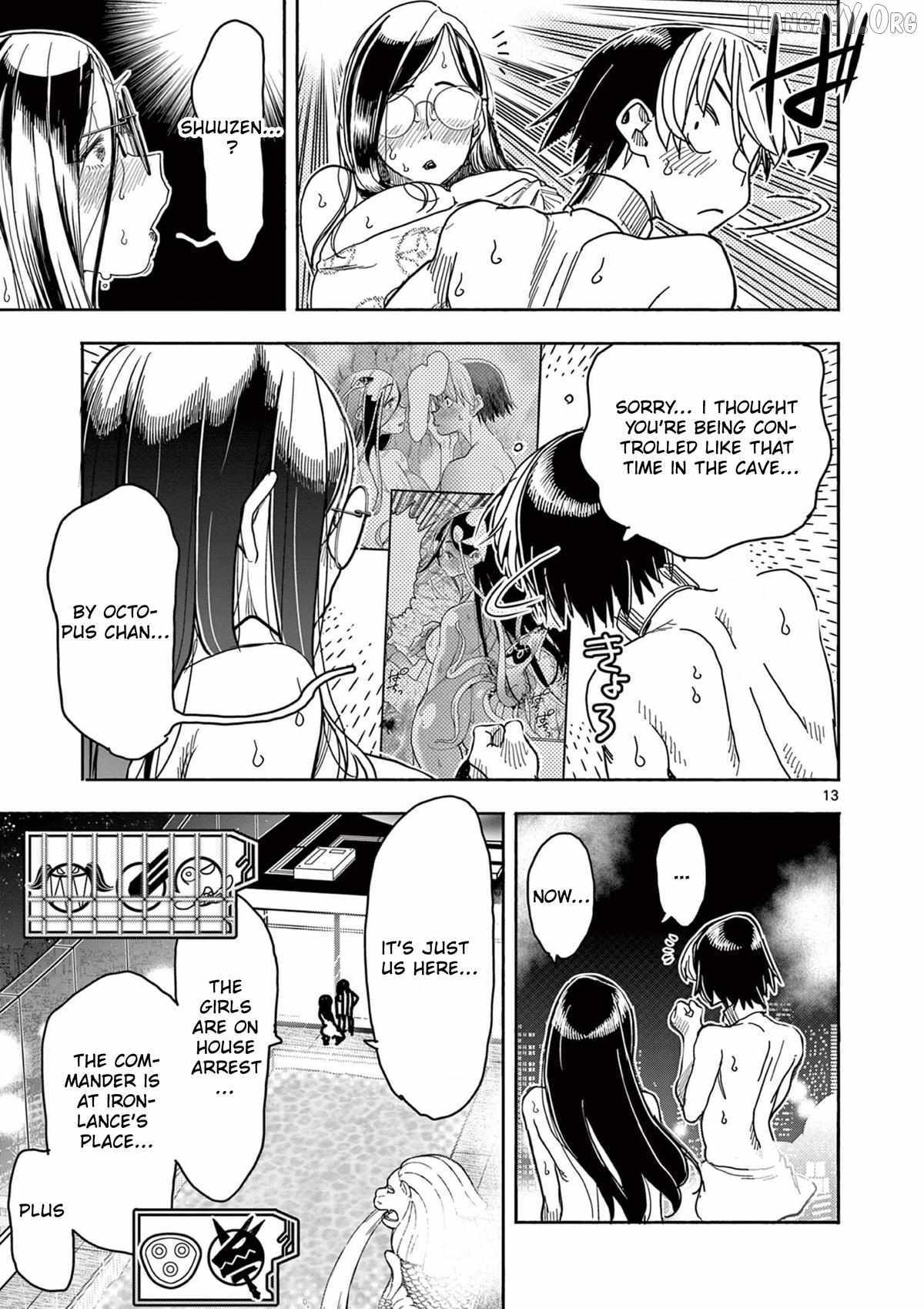 Hero Girl × Healer Boy: Touch or Death Chapter 64 page 13 - 