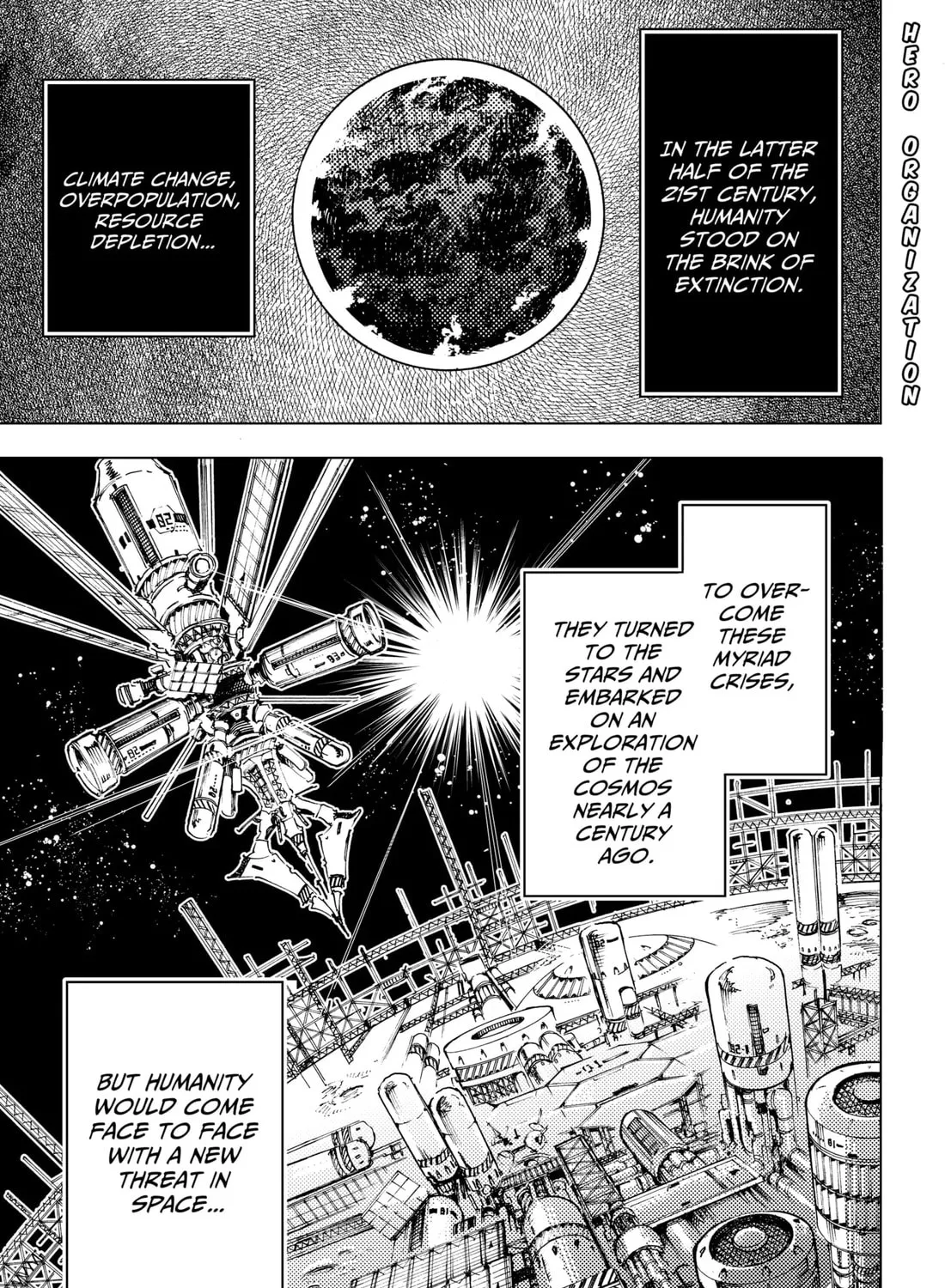 Hero Organization Chapter 1 page 1 - 
