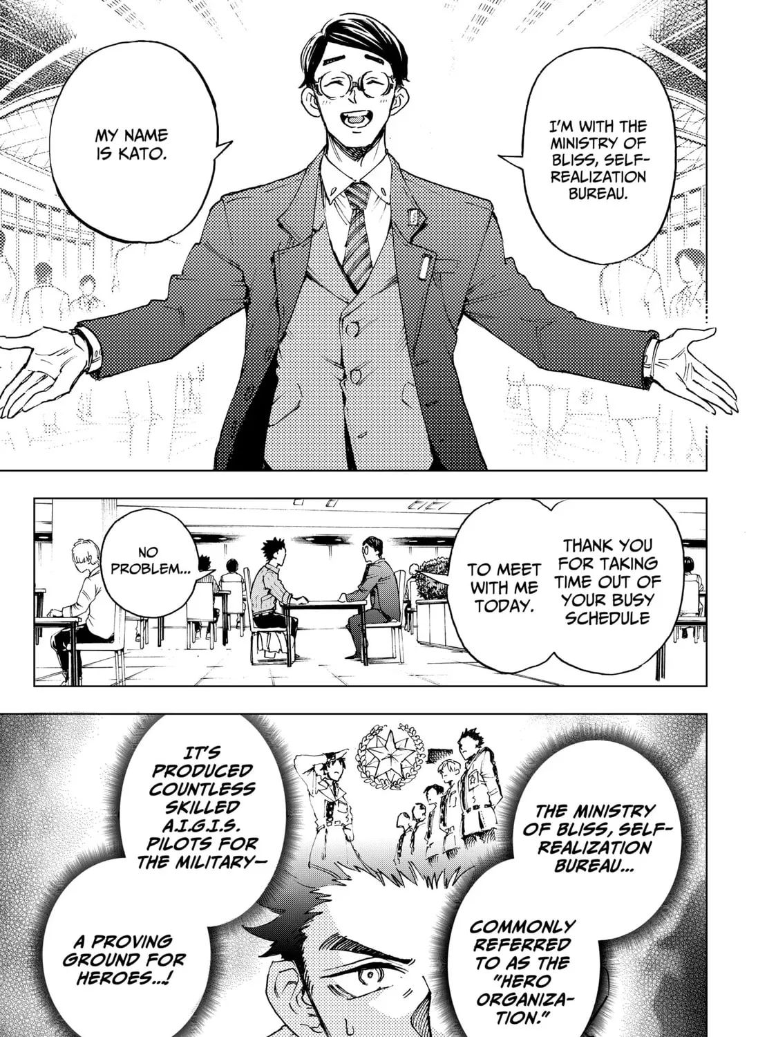 Hero Organization Chapter 1 page 57 - 