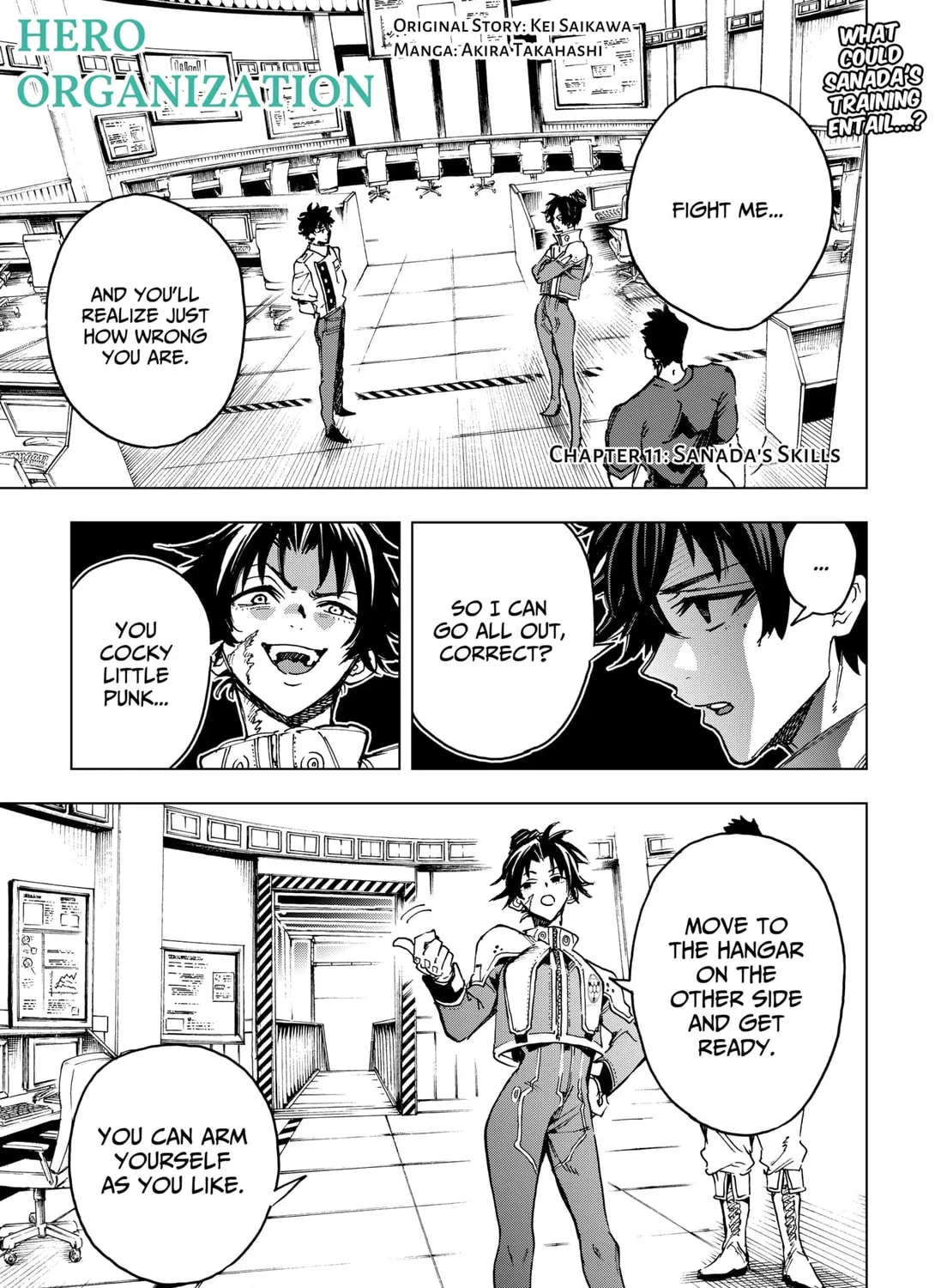 Hero Organization Chapter 11 page 1 - 
