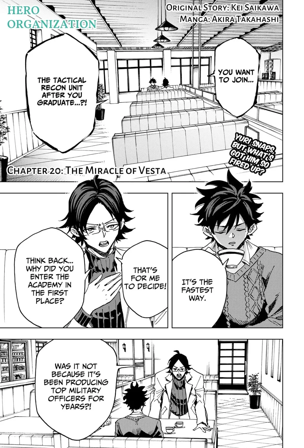 Hero Organization Chapter 20 page 1 - 