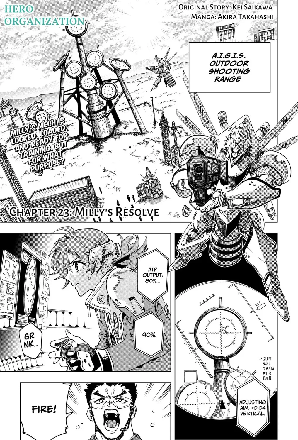 Hero Organization Chapter 23 page 1 - 