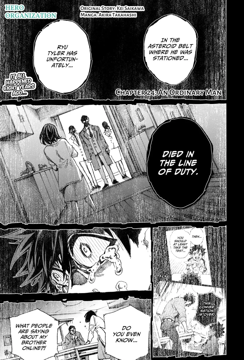Hero Organization Chapter 24 page 1 - 