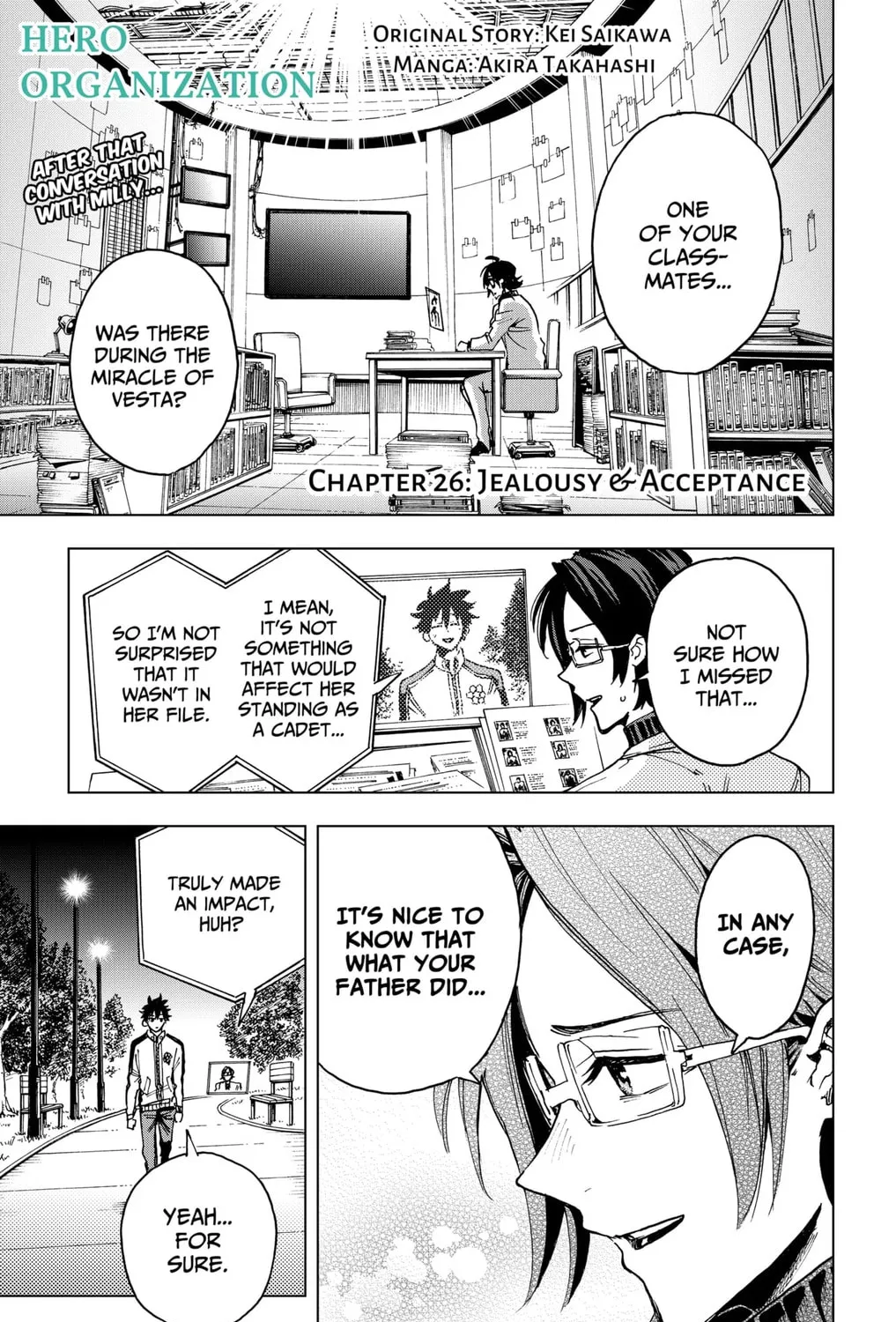 Hero Organization Chapter 26 page 1 - 