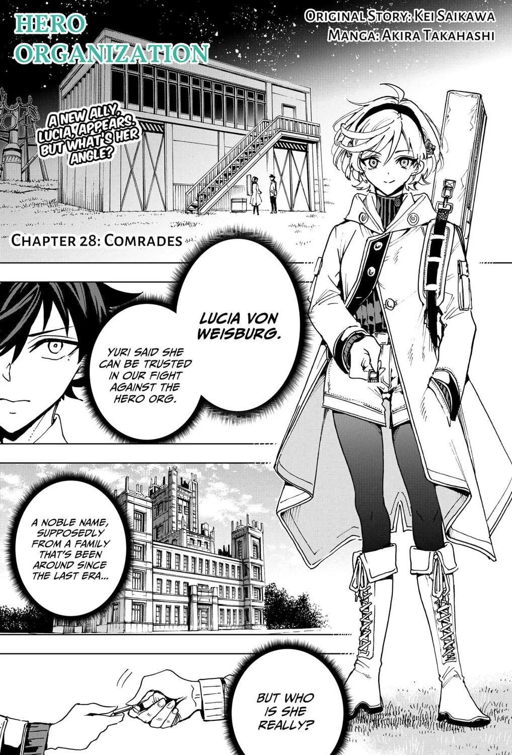 Hero Organization Chapter 28 page 1 - 