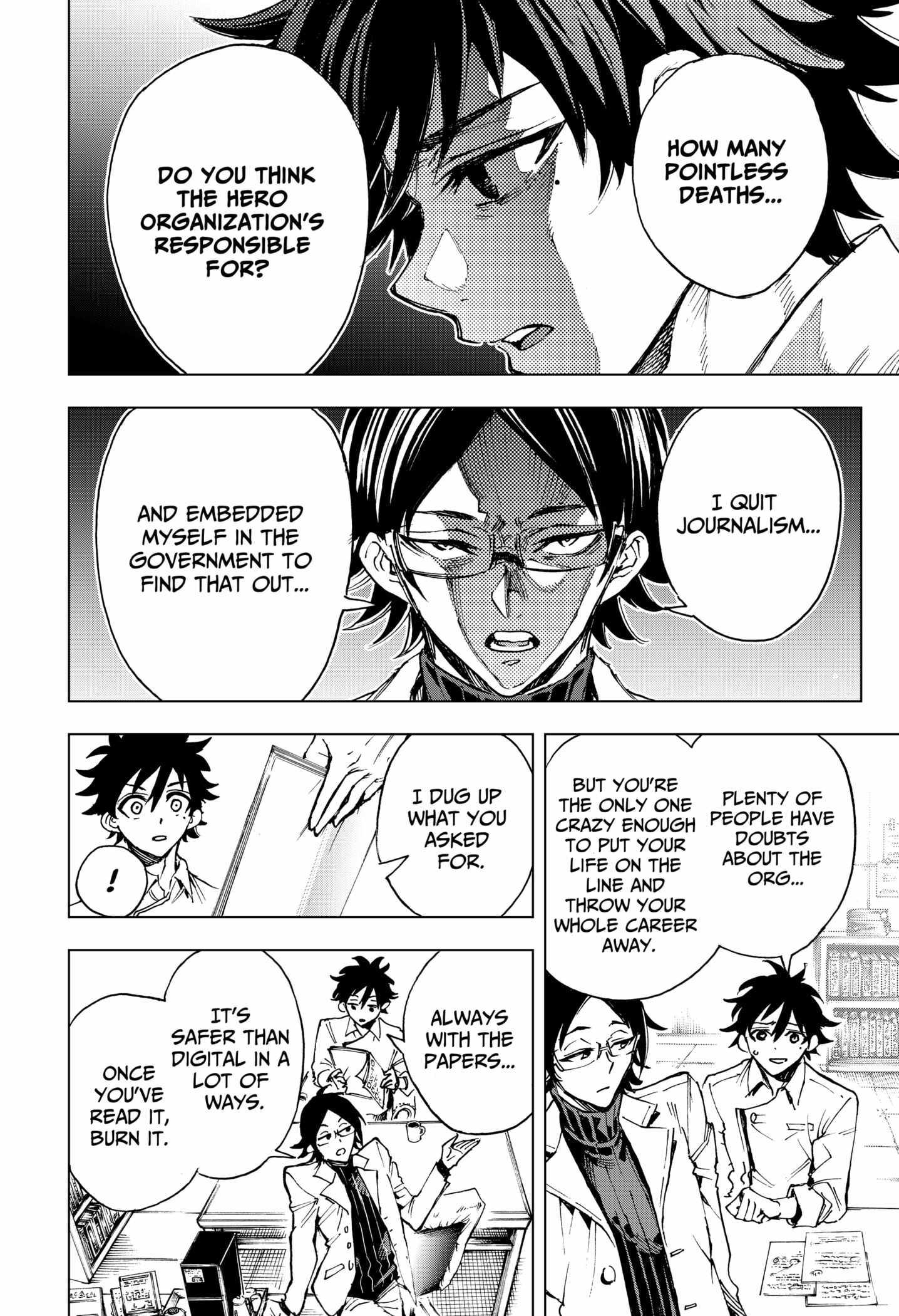 Hero Organization Chapter 4 page 6 - 
