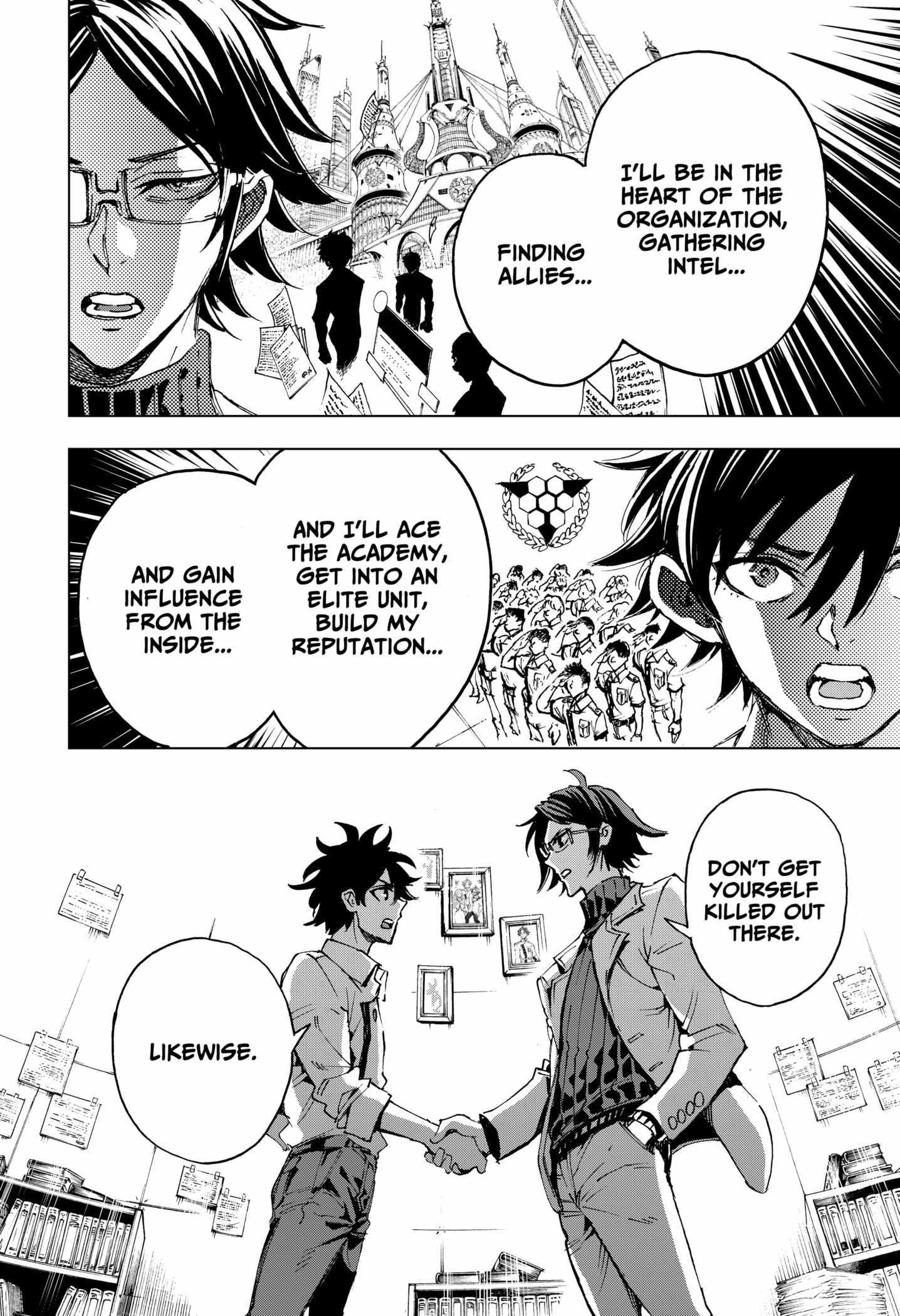 Hero Organization Chapter 4 page 8 - 