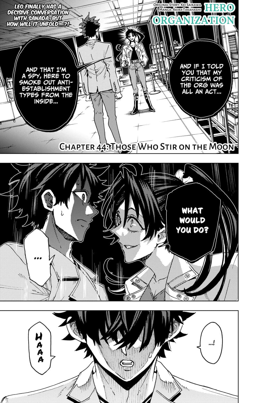 Hero Organization Chapter 44 page 1 - 
