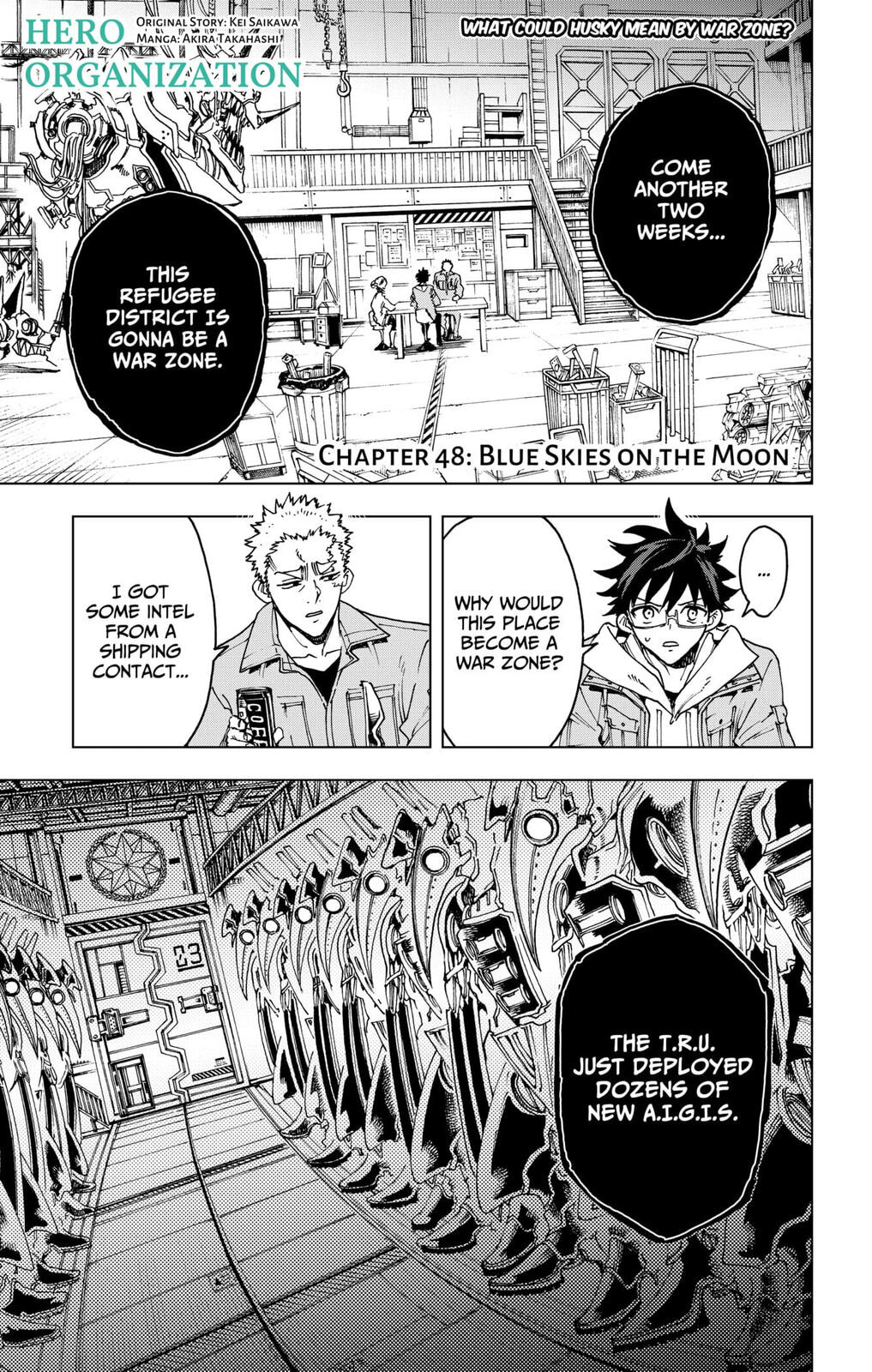Hero Organization Chapter 48 page 1 - 
