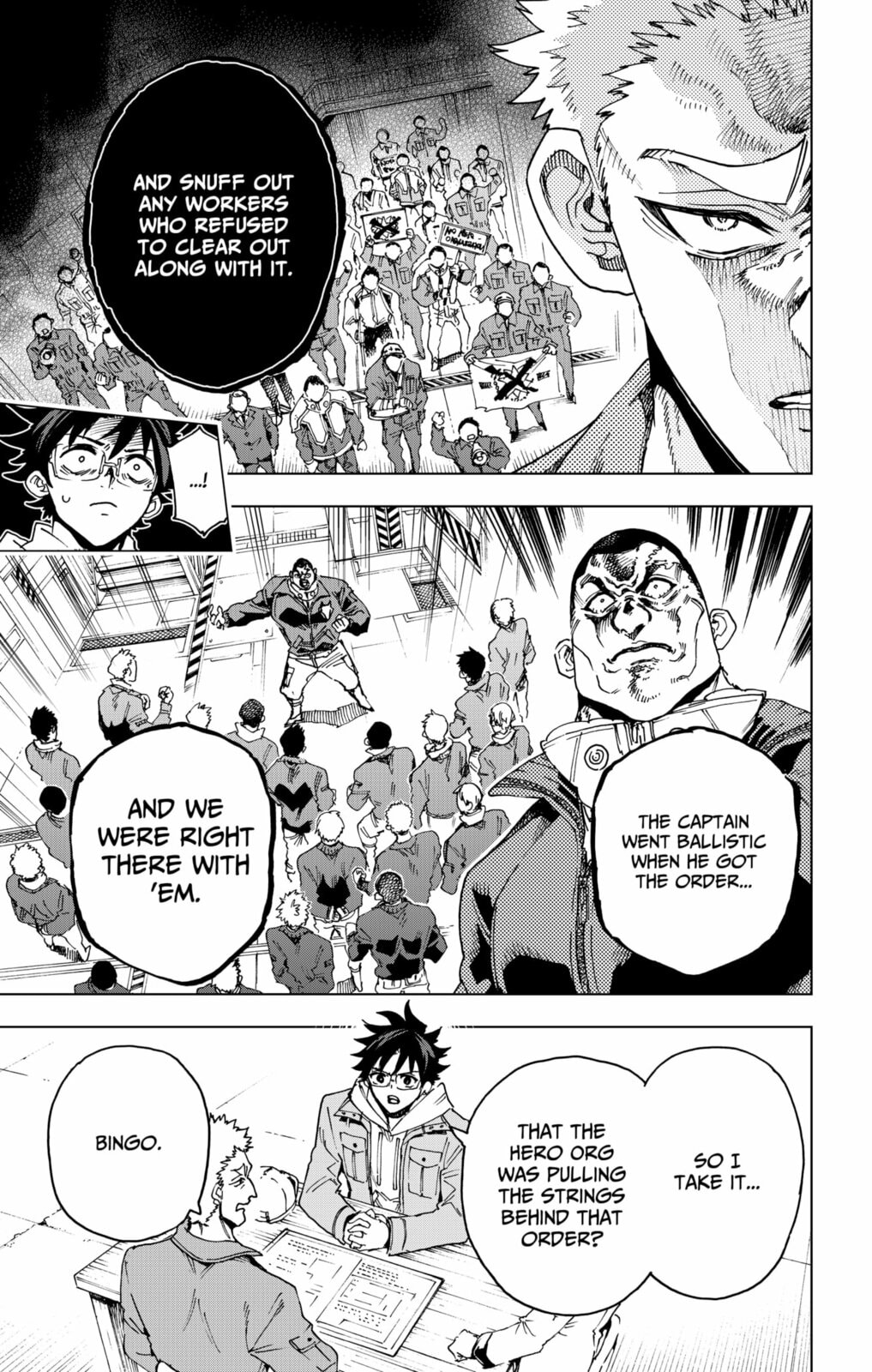 Hero Organization Chapter 48 page 5 - 