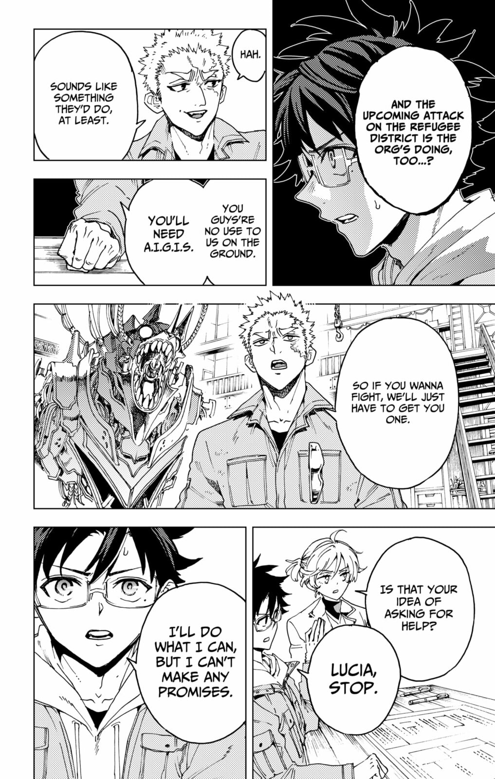 Hero Organization Chapter 48 page 6 - 