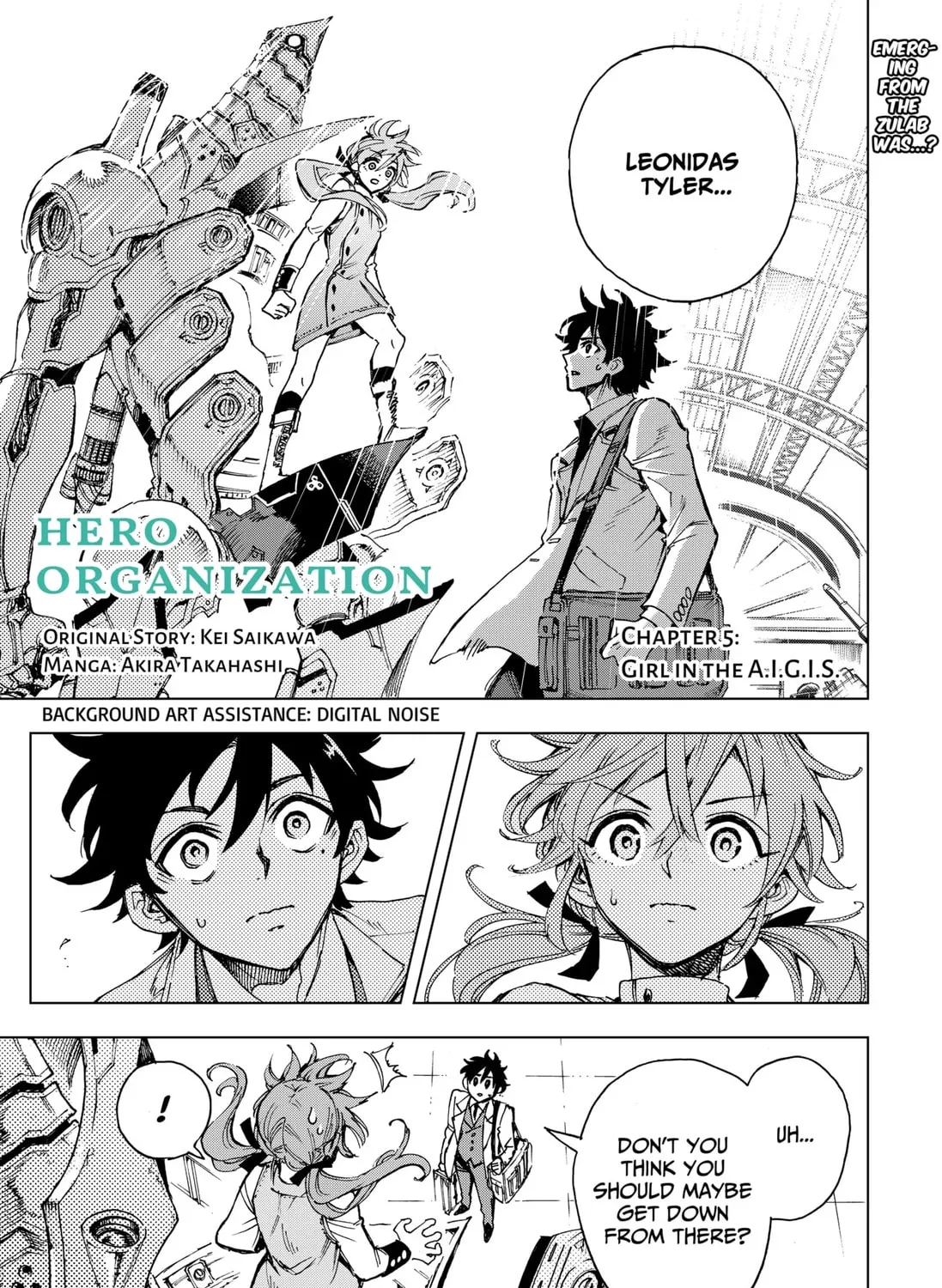 Hero Organization Chapter 5 page 1 - 