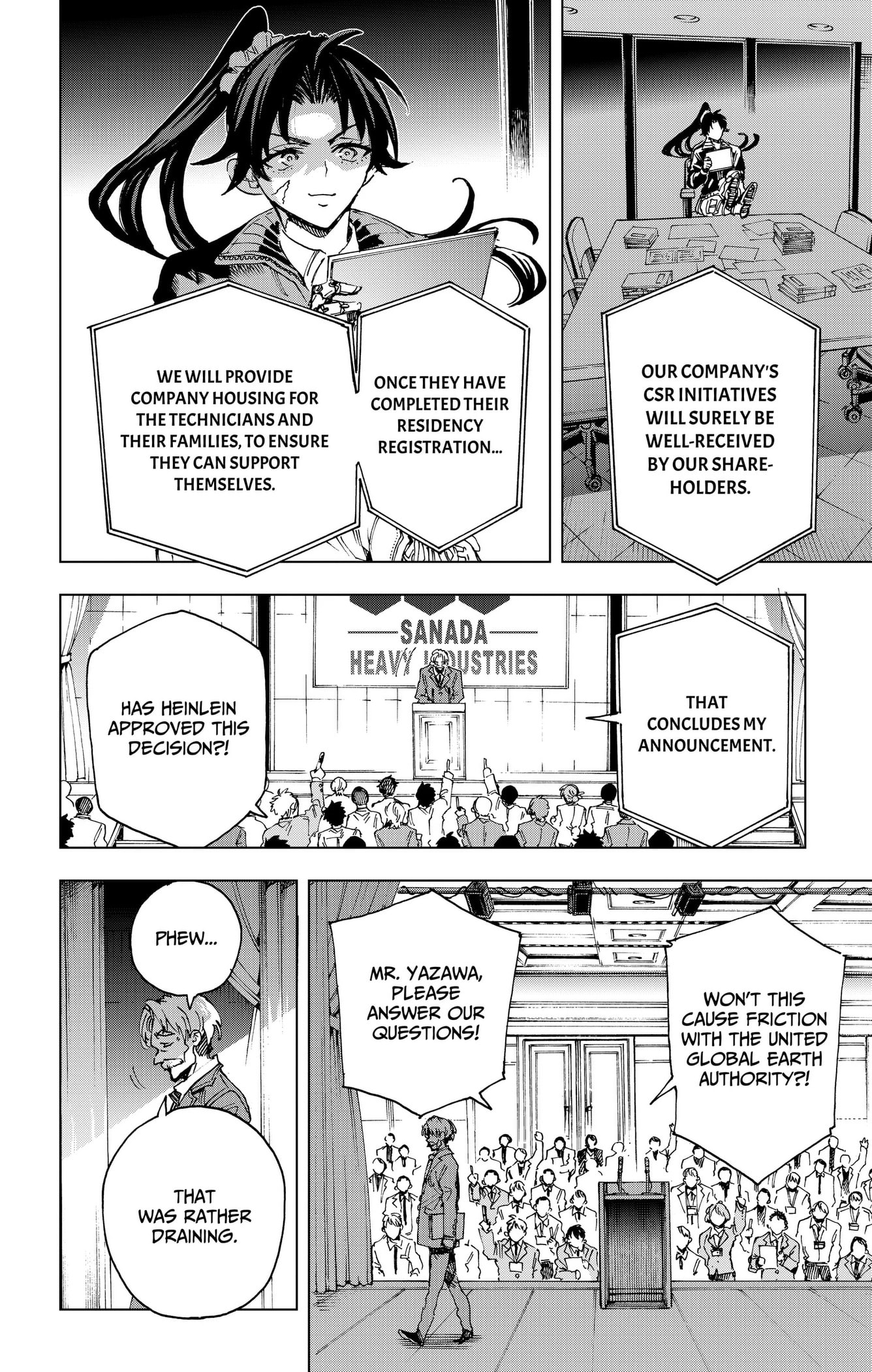 Hero Organization Chapter 50.1 page 12 - 