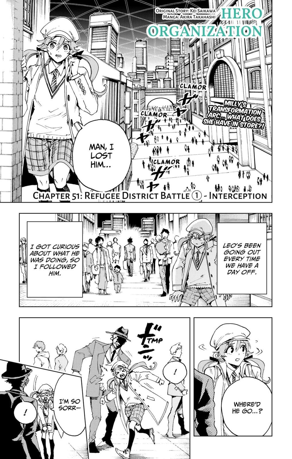Hero Organization Chapter 51 page 1 - 