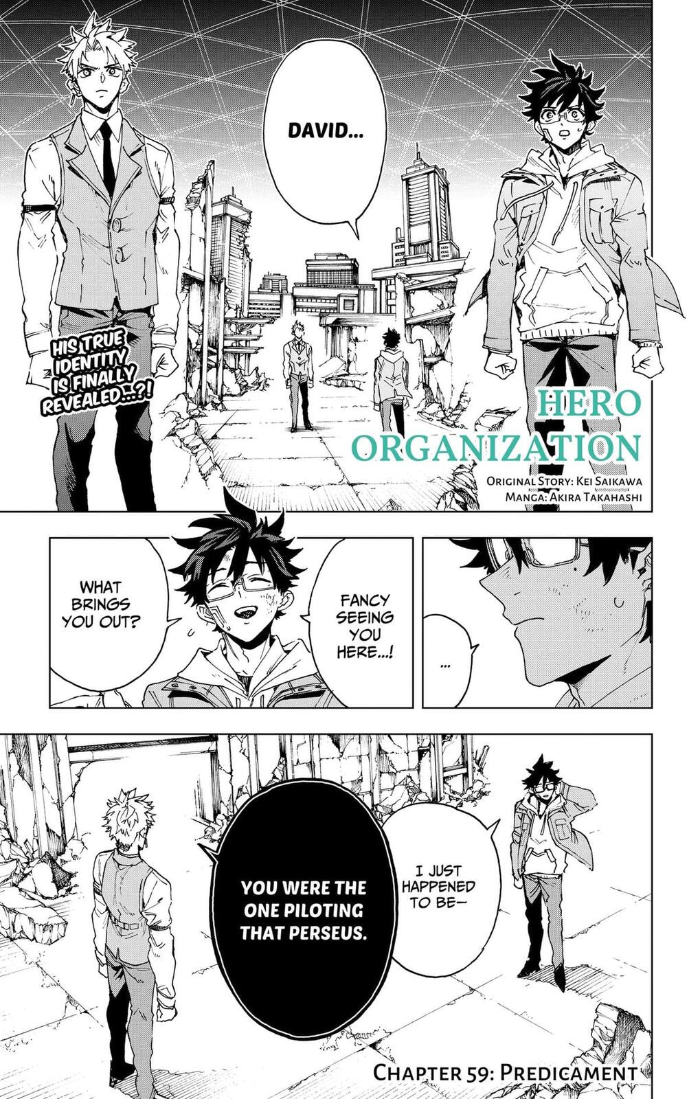 Hero Organization Chapter 59 page 1 - 