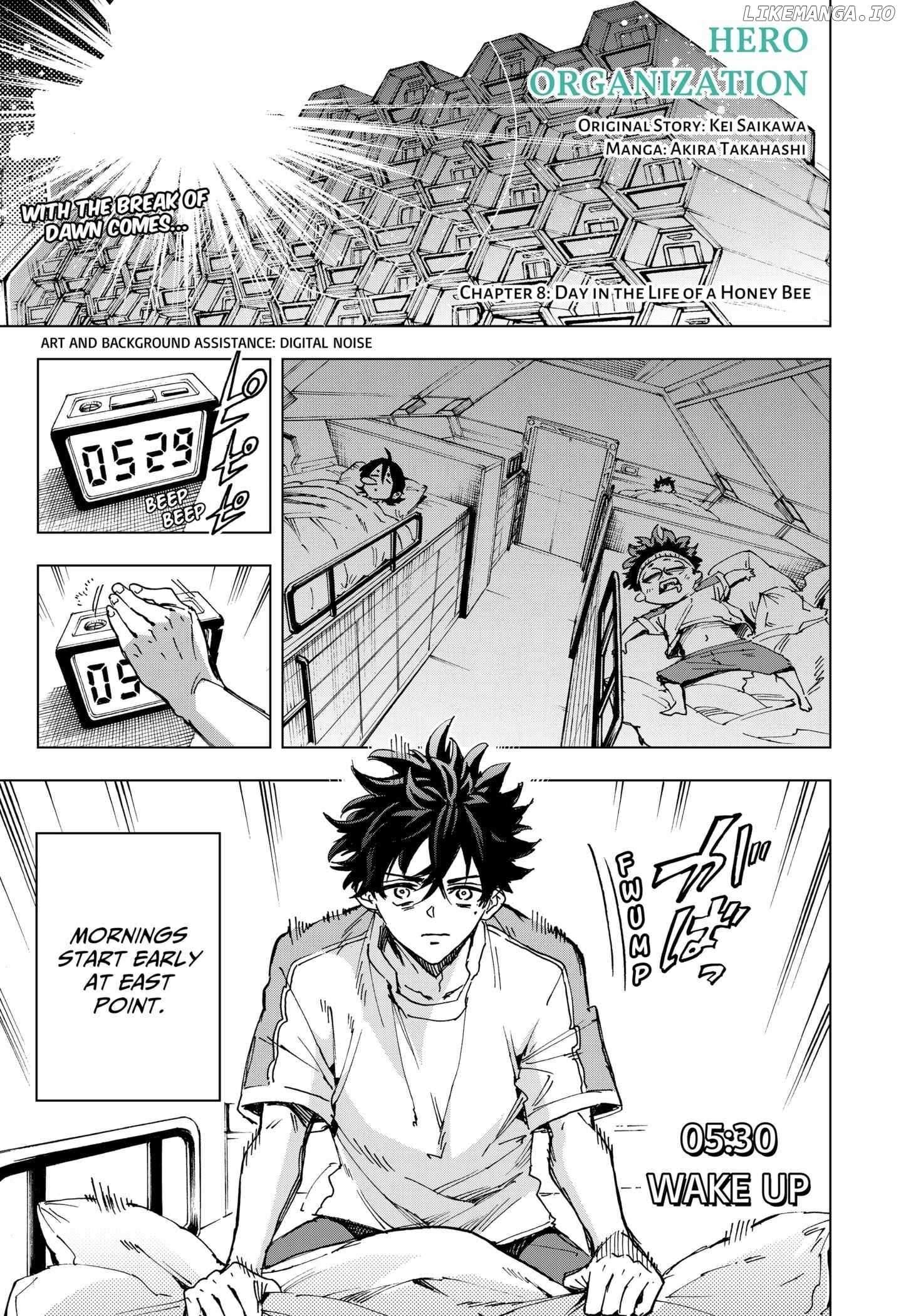 Hero Organization Chapter 8 page 1 - 