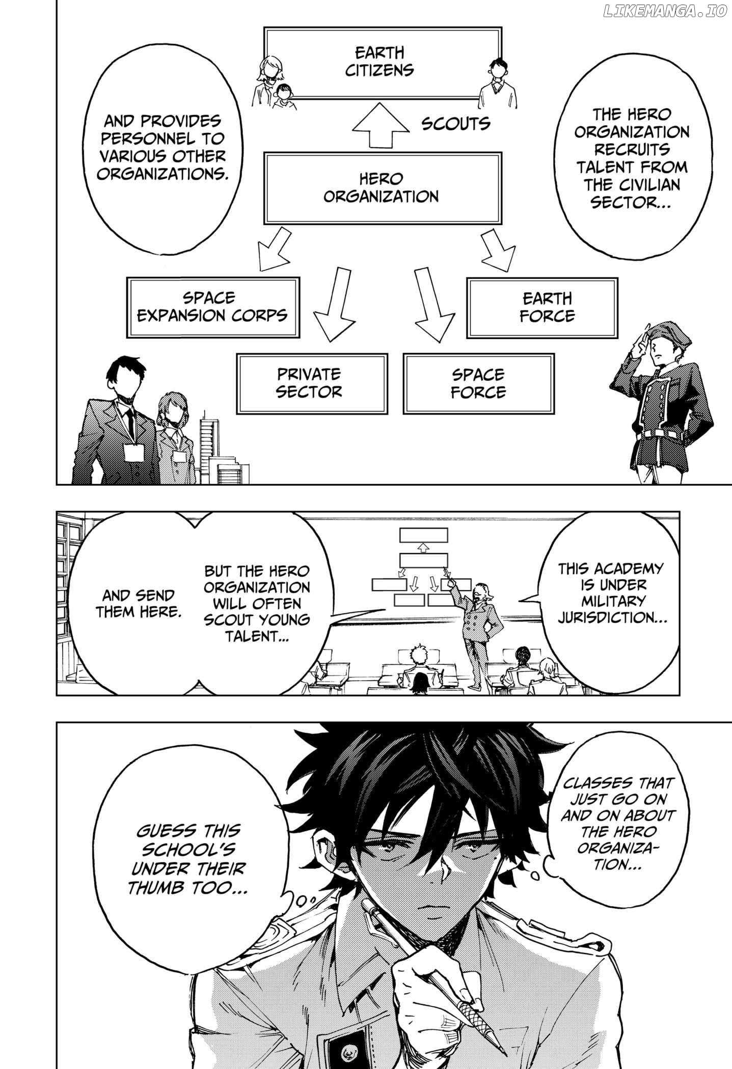 Hero Organization Chapter 8 page 12 - 