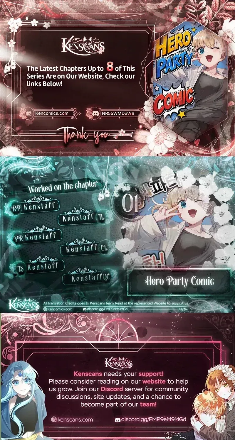 Hero Party Comic Chapter 1 page 1 - 