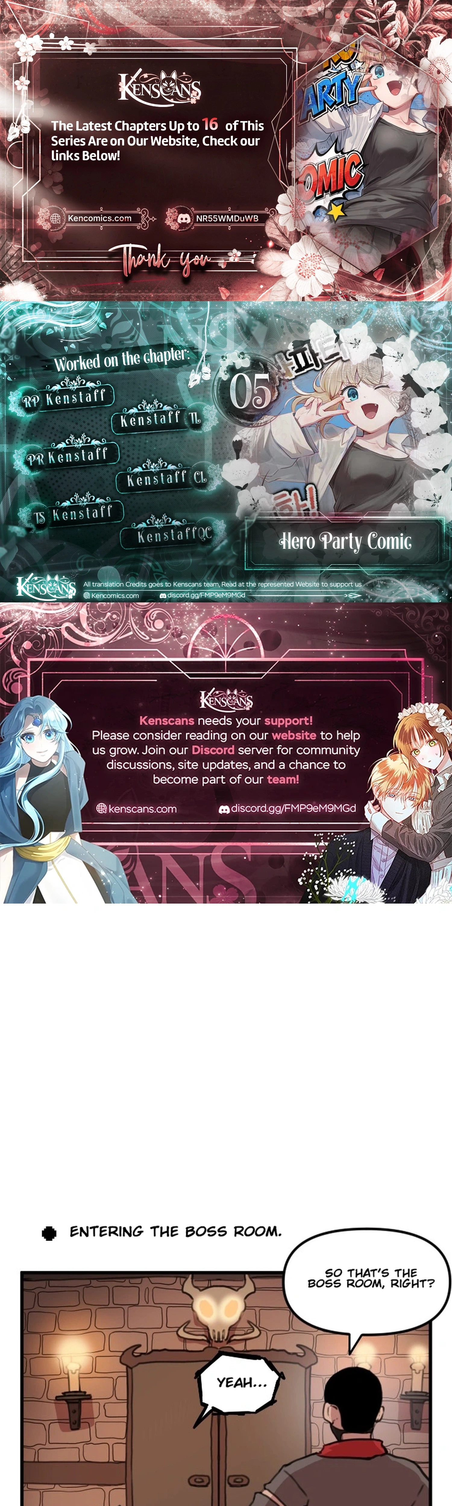 Hero Party Comic Chapter 5 page 1 - 
