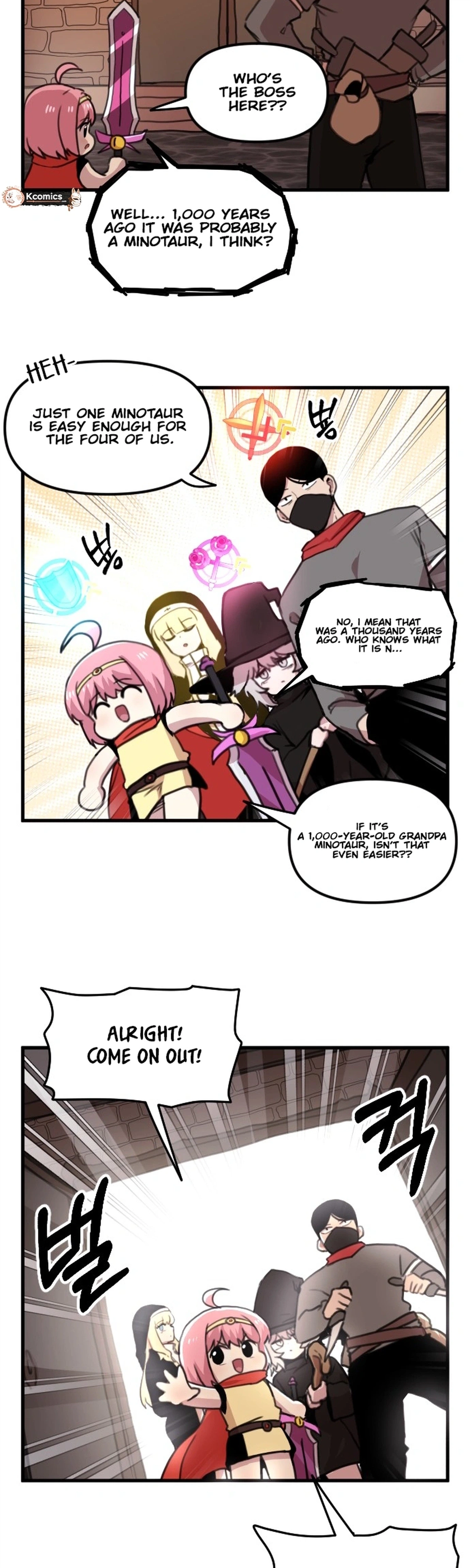 Hero Party Comic Chapter 5 page 2 - 