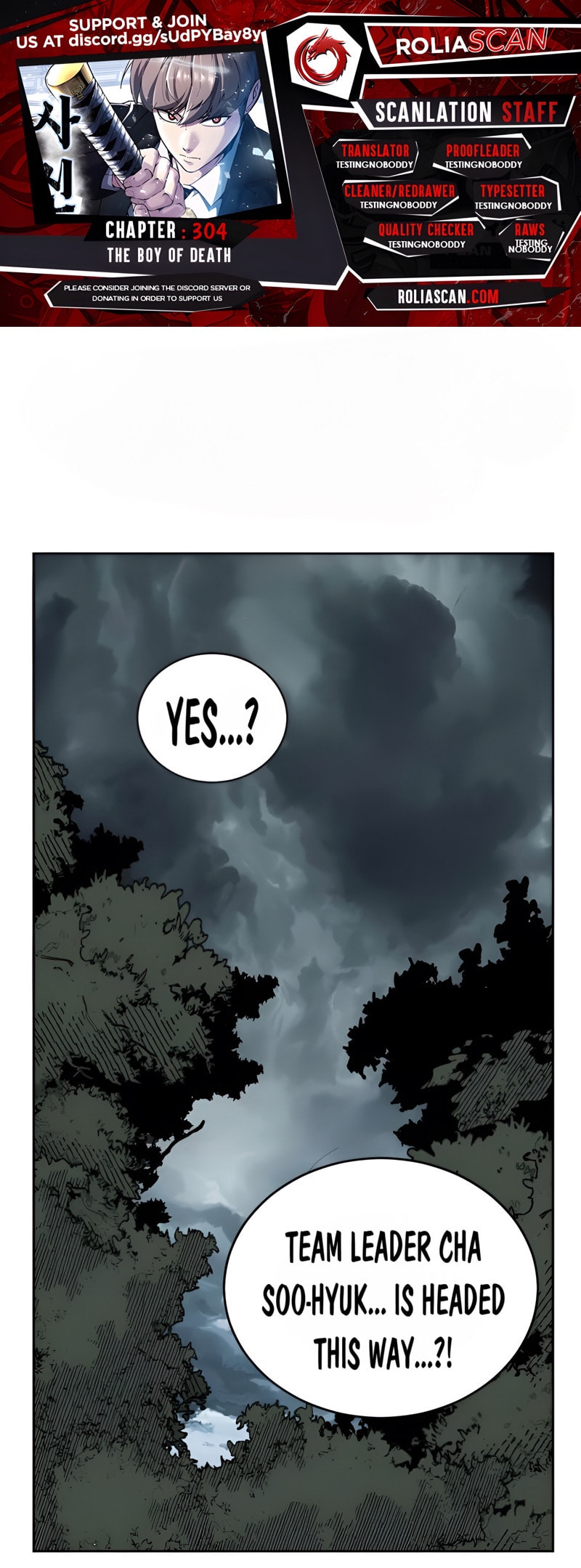 Hero Ticket Chapter 304 page 1 - 