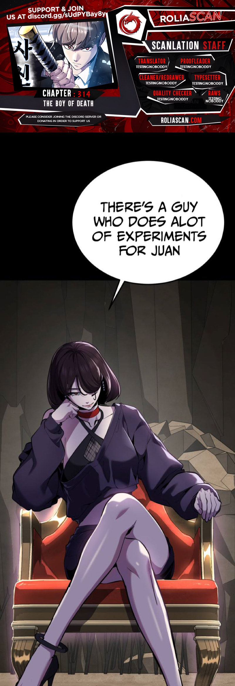 Hero Ticket Chapter 314 page 1 - 